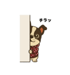日常会話で大活躍！かわいいパーカー犬2（個別スタンプ：29）