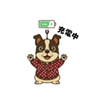 日常会話で大活躍！かわいいパーカー犬2（個別スタンプ：30）