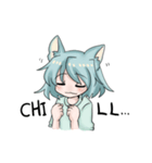 ネコ星人ちゃんスタンプ（個別スタンプ：11）