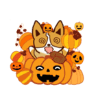 コーギーの推し ハロウィン編（個別スタンプ：1）