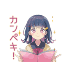 ふんわり女子中学生の勉強あるある（個別スタンプ：20）