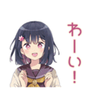 ふんわり女子中学生の勉強あるある（個別スタンプ：27）