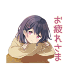 ふんわり女子中学生の勉強あるある（個別スタンプ：29）