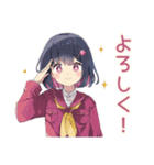 ふんわり女子中学生の勉強あるある（個別スタンプ：30）