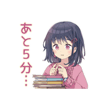 ふんわり女子中学生の勉強あるある（個別スタンプ：35）