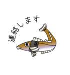 鱚彦（きすひこ）くんの日常【敬語】会話（個別スタンプ：3）