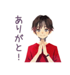 無難な男性★提出物リマインド（個別スタンプ：39）