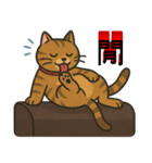 デブ茶トラ猫〜妃シリーズスタンプ第3弾（個別スタンプ：3）