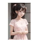 気質のある女の子の写真（個別スタンプ：3）