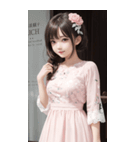 気質のある女の子の写真（個別スタンプ：11）