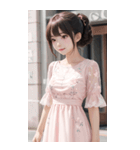 気質のある女の子の写真（個別スタンプ：12）