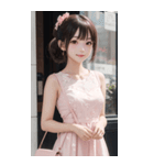 気質のある女の子の写真（個別スタンプ：27）