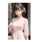 気質のある女の子の写真（個別スタンプ：29）