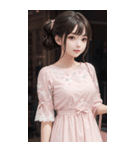 気質のある女の子の写真（個別スタンプ：30）