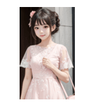 気質のある女の子の写真（個別スタンプ：36）