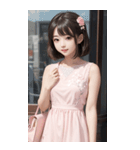 気質のある女の子の写真（個別スタンプ：37）