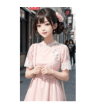 気質のある女の子の写真（個別スタンプ：38）