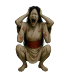 怪談女鬼3-写真（改版編）（個別スタンプ：15）