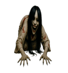 怪談女鬼3-写真（改版編）（個別スタンプ：21）