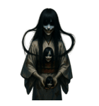 怪談女鬼3-写真（改版編）（個別スタンプ：31）