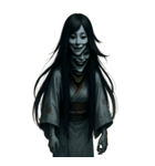 怪談女鬼3-写真（改版編）（個別スタンプ：37）