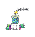 ベベニャンの誕生日パーティー(Indonesian)（個別スタンプ：15）