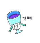 ベベニャンの誕生日パーティー(韓国語)（個別スタンプ：12）
