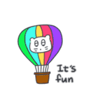 旅人ベベニャン (英語) 4（個別スタンプ：8）