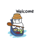 旅人ベベニャン (英語) 6（個別スタンプ：1）