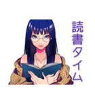 クールギャルの秋★スタイリッシュ（個別スタンプ：15）