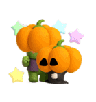 今宵はハロウィン【ぷっくり3D】（個別スタンプ：32）