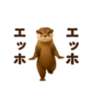 踊る！カワウソ（個別スタンプ：22）