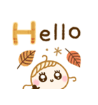 心地よい秋♡あたたかな毎日ことば（個別スタンプ：31）