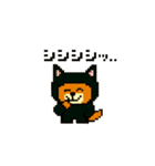 秋だね～！ドット絵柴犬ほっこりハロウィン（個別スタンプ：40）