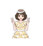 ⭐アイドルコーデ♪日常使い✿（個別スタンプ：35）