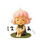 mottoのホイップちゃん人形♡伝える（個別スタンプ：13）