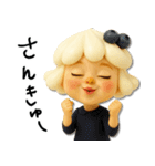 mottoのホイップちゃん人形♡伝える（個別スタンプ：25）