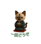 とむむ ゆる侍ねこの日常（個別スタンプ：34）