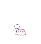小さいなんだかゆるいメンダコ（個別スタンプ：3）