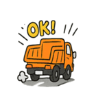 はたらくトラックスタンプ（個別スタンプ：40）