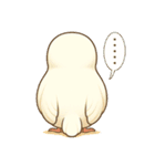 白文鳥 日常 基本スタンプ①（個別スタンプ：31）
