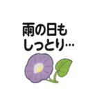 お花スタンプ＊癒しときらめき（個別スタンプ：24）