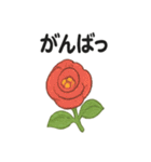 お花スタンプ＊癒しときらめき（個別スタンプ：31）