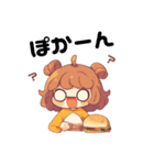 バーガーちゃんの日常（個別スタンプ：8）