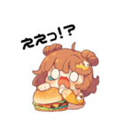 バーガーちゃんの日常（個別スタンプ：9）