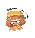 バーガーちゃんの日常（個別スタンプ：12）