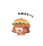バーガーちゃんの日常（個別スタンプ：21）