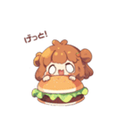 バーガーちゃんの日常（個別スタンプ：28）