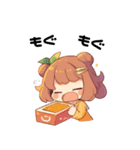バーガーちゃんの日常（個別スタンプ：36）