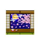 和風✿季節のスタンプ（文字なし）（個別スタンプ：4）